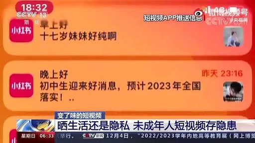 小红书被曝含“未成年人性暗示”内容