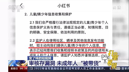 小红书被曝含“未成年人性暗示”内容